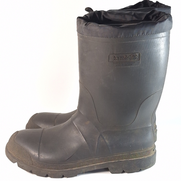 Kamik Men's Forester Liner Winter Rain Boots, 12 - Picture 5 of 10